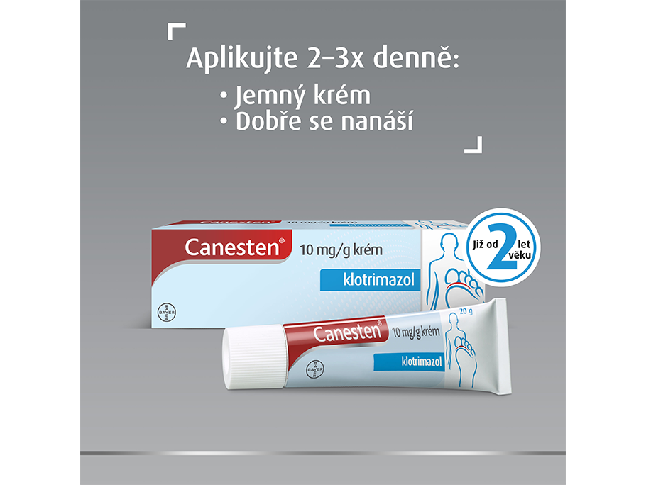 Canesten Derm aplikace