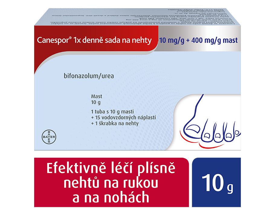 Canespor sada na nehty